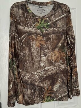 RealTree Mens Long Sleeve Camouflage Hunting Shirt XXL